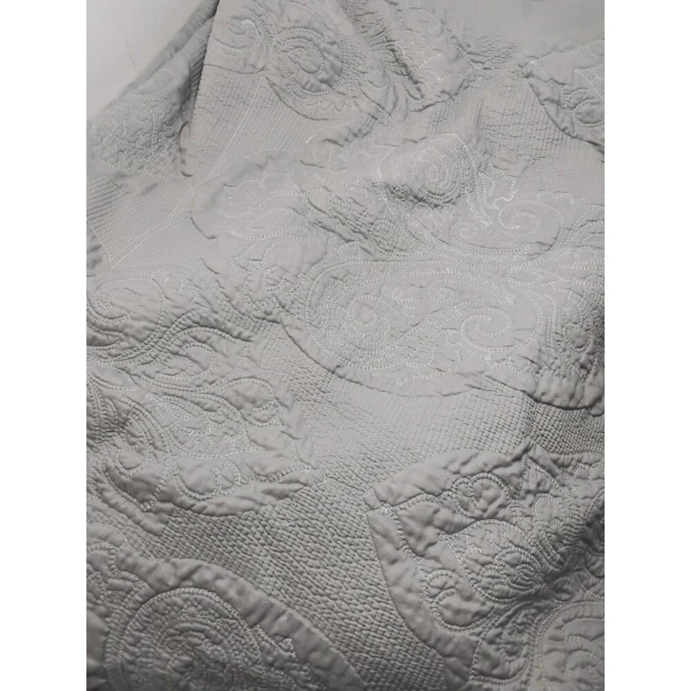 Laura Hart Queen Sea Glass Blue Comforter
